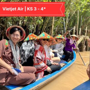 Tour Du Lịch Mỹ Tho - Bến Tre - Cần Thơ - Cồn Sơn - Căn Nhà Màu Tìm 2N1Đ