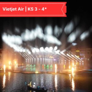 Tour Du Lịch Grand World - Show Sắc Màu Venice - Câu Cá Lặn Ngắm San Hô - Safari - Vinwonder - Hòn Thơm 4N3Đ