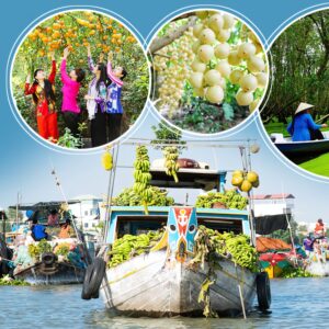 Tour Du Lịch Mỹ Tho - Bến Tre - Châu Đốc - Cần Thơ - Chợ Nổi 3N2Đ