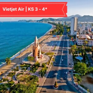 Tour Du Lịch Nha Trang - Chùa Long Sơn - Nhà Thờ Đá - Vinpearl Land - Du Ngoạn Đảo - Nhà Yến - Tháp Bà Ponagar - Suối Khoáng Tháp Bà - Viện Hải Dương Học - Biển Bãi Dài 4N3Đ